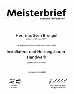 Meisterbrief Meisterbrief